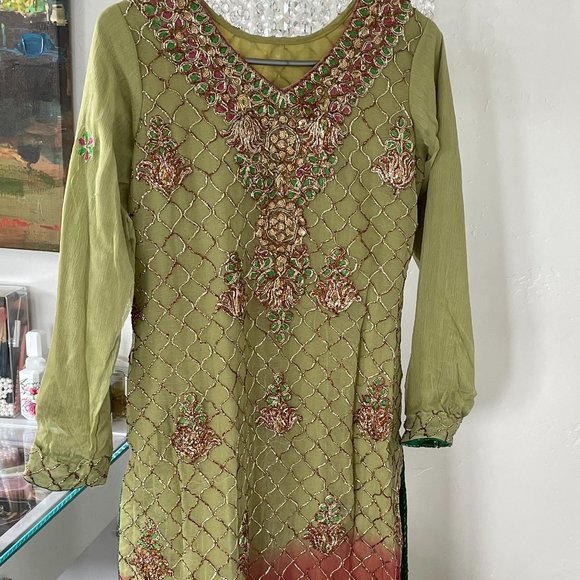 PAKISTANI INDIAN SHALWAR KAMEEZ - Picture 2 of 7